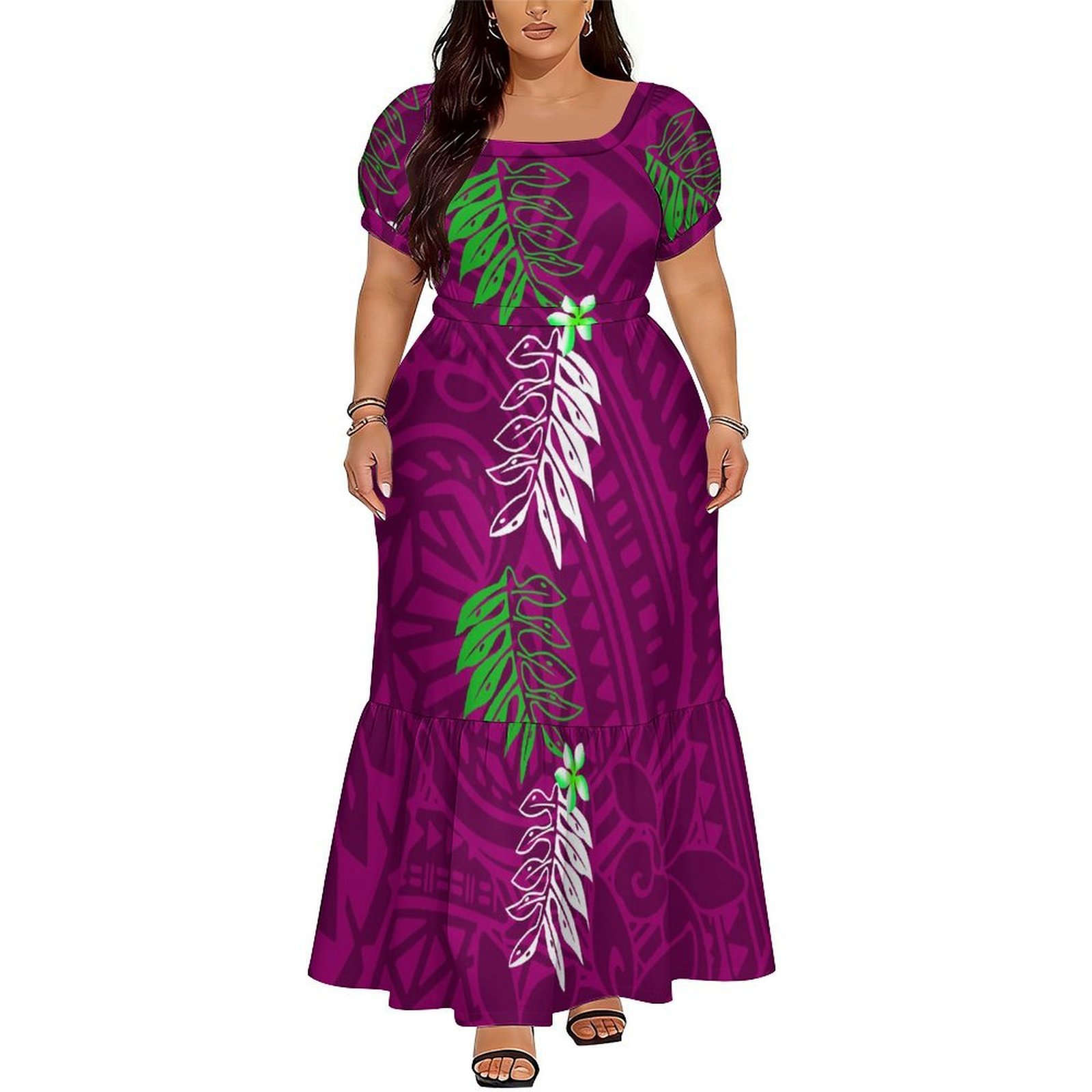 Ethnic Clothing & Online Fashion Store Khaadi Us - فستان طويل من جزر البولينيز، ساموا،