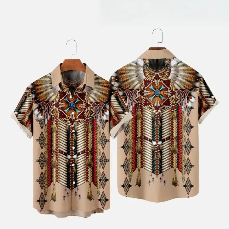 قميص شاطئ بأكمام قصيرة للرجال  - مراجعة Fashion Ethnic Indian Clothing وسعره