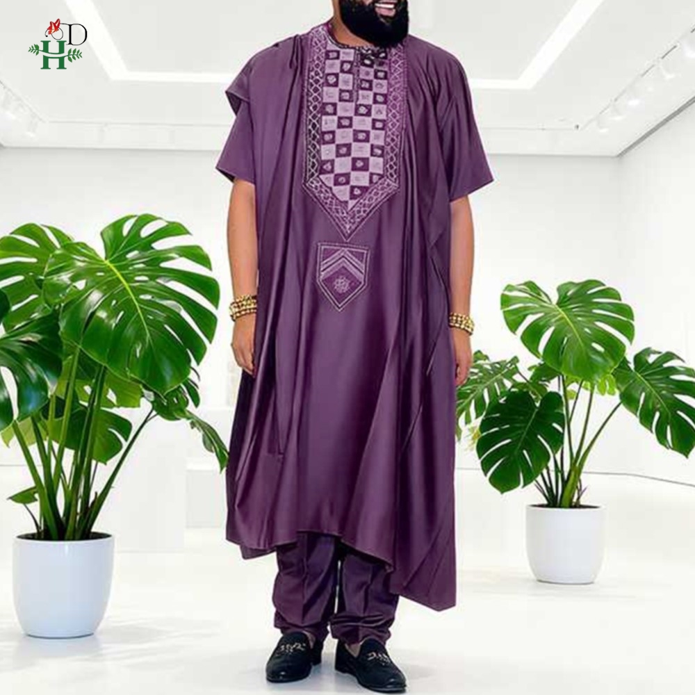 H & D الأفريقية للرجال التقليد - مراجعة Boubou Men Africa وسعره