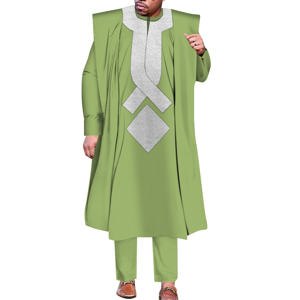 أطقم ملابس رجالية أفريقي من 3  - مراجعة Boubou Men Africa وسعره
