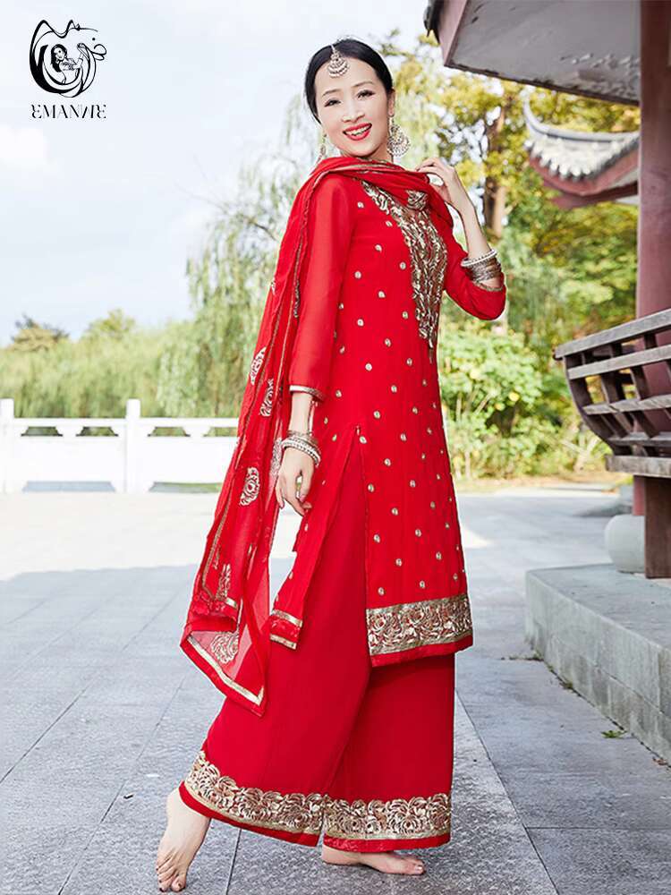 نمط غريب زي الرقص الهندي نمط ع - مراجعة Fashion Ethnic Indian Clothing وسعره