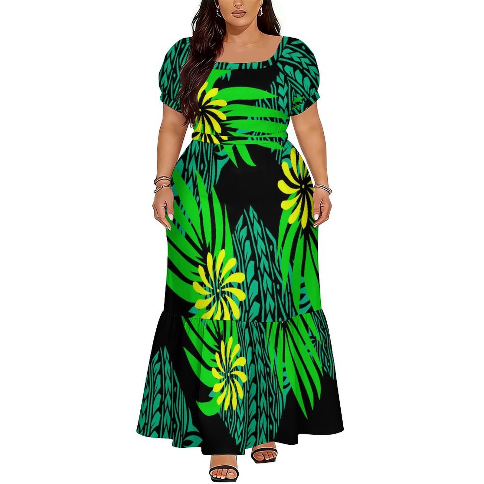 فستان طويل من جزر البولينيز، س - مراجعة Ethnic Clothing & Online Fashion Store Khaadi Us وسعره