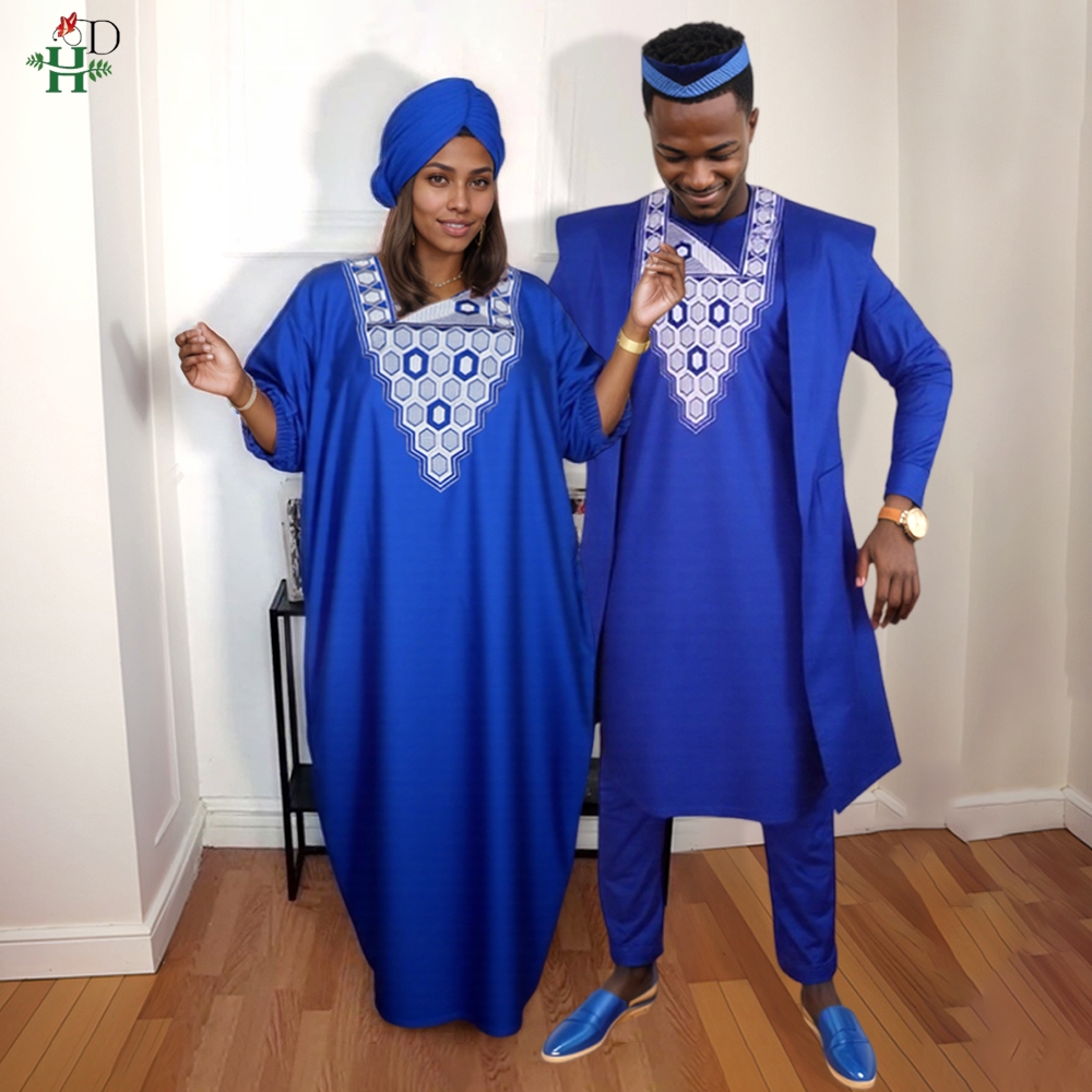 حجم كبير للنساء فستان Dashiki  - مراجعة Boubou Men Africa وسعره