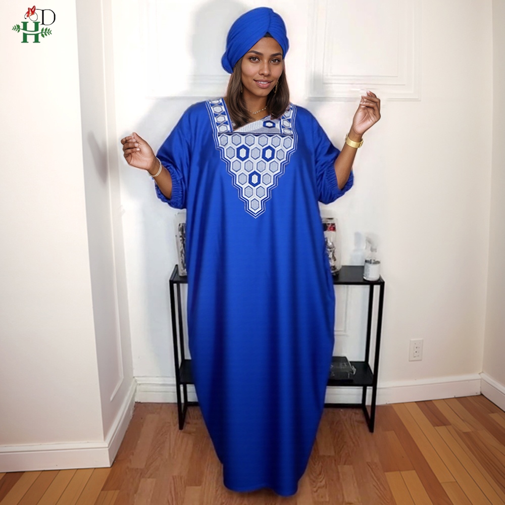 حجم كبير للنساء فستان Dashiki  - مراجعة Boubou Men Africa وسعره