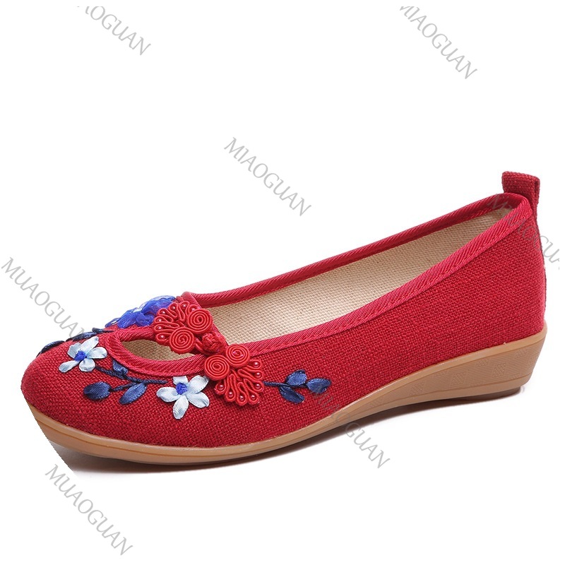 أحذية نسائية مريحة بكعب ويدج م - مراجعة Ethnic Fashion For Women وسعره